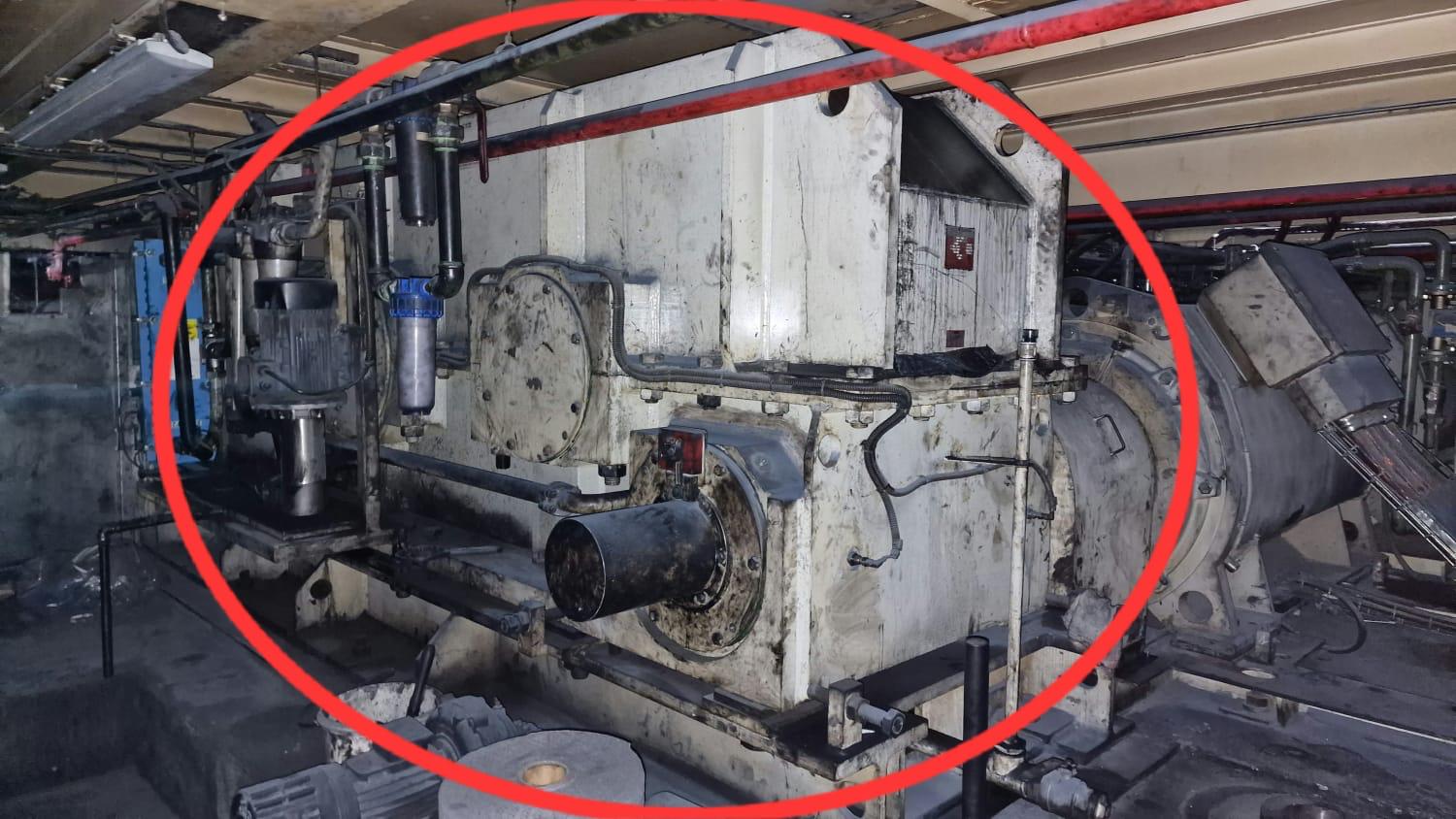 Industrial equipment highlighted during relocation assessment